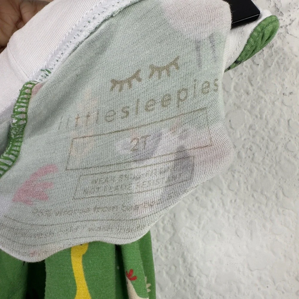 Little Sleepies PJ Pants‎ 2PC Bundle 2T 18-24M Bamboo Farm Animal Baseball